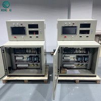 Consola de Control de Automatización Integrada con Botón de Paro de Emergencia, Gabinete de Control Industrial para Fábrica o Taller