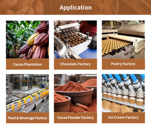 Machine de refusion et de refinage automatique de fèves de cacao à vis, petite, 100 kg, pour torréfaction et refroidissement - Product Image 2