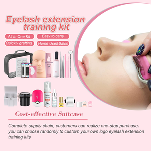 Özel etiket toptan bireysel hacim kirpik uzatma kitleri kirpik eğitim seti - Product Image 6