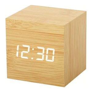 Sveglia (Ricaricabile) Wood JD 9537W - Product Image 1