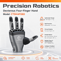 Main robotique déextéreuse à quatre doigts CTDH4F08D pour l'automatisation de la logistique d'entrepôt et du palettisation