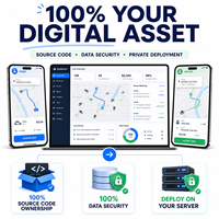 Développement d'applications fiables de réservation de taxis et de partage de voitures en ligne pour iOS et Android, avec correspondance des conducteurs et suivi GPS en temps réel