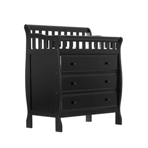 Cambiador de Bebé Moderno de Madera con 3 Cajones y Almacenamiento, Mueble de Dormitorio Inteligente y Elegante - Product Image 1