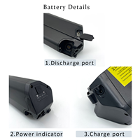 [Stock US & Livraison Gratuite] Batterie Reention Dorado 48V 21Ah, Batterie de Remplacement pour Vélo Électrique au Lithium-Ion avec 18650