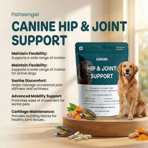 Suplemento Masticable Suave para la Articulación y Cadera de Perros, Marca Blanca, con Glucosamina, Condroitina y MSM, para la Movilidad Canina - Product Image 1