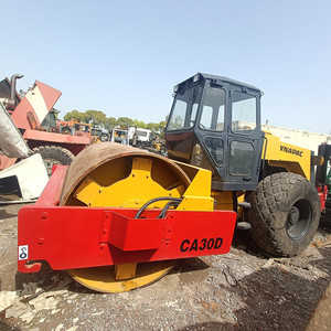 Used Dynapac CA30D CA25 CA602 CC421 CA301 Single Drum Tire Roller <b>Gasoline</b>/Cummins Engine High Digging Power 12Ton 75KW Stock - Product Image 2