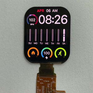 可定制1.93英寸有机发光二极管AMOLED模块368X448像素全彩电容式触摸屏显示面板，适用于智能手表 - Product Image 1