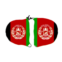 Drapeau de l'Afghanistan Mini Impression recto verso Drapeau de l'équipe à suspendre Tissu occultant Décoration de la maison Bannière