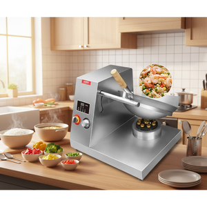 Casserole à gaz multifonctionnelle |   Machine à frire simulée avec fonction de retournement et réglage à 5 vitesses - Product Image 1