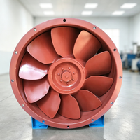 Ventilateur extracteur axial anti-explosion résistant aux hautes températures, avec pales en acier inoxydable, moteur électrique en cuivre OEM pour usage agricole