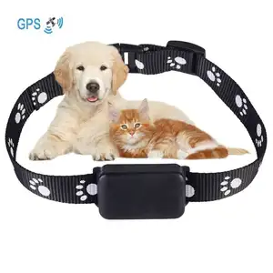 2023 Mini Pet Animal GPS Cerca Rastreador Em Tempo Real Gato Rastreamento Collar Encontrar Dispositivo Rastreador Perros Hunter Dog GPS Collar Locator