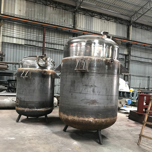 Stainless Steel Reaction Kettle Jacketed Chemical Reactor With Constant Temperature Control Epoxy Floor Paint <b>Machine</b> - Product Image 5