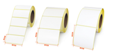 Blanc personnalisé 90*60mm,750 étiquettes d'étiquette d'expédition thermique rouleau d'étiquettes de code à barres