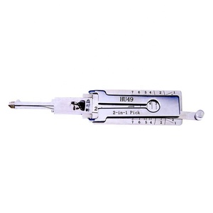 Nuovo HU49 Lishi Lock Pick Tool 2 in 1 Car Door Lock Pick Decoder sblocca Tool Lock Picks - Product Image 6