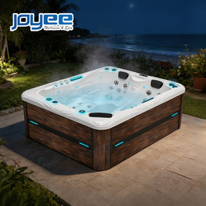 JOYEE Jacuzzi 3 places, le plus vendu, pour patio, vente en gros, bain à remous moderne et élégant pour la famille, spa de fabrication chinoise - Product Image 1