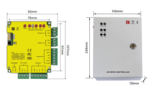 Scheda di Controllo Accessi WIFI Tuya con Alimentatore per Uso Interno, Controllo Remoto Tramite App Mobile, Accesso Wireless alle Porte - Product Image 4