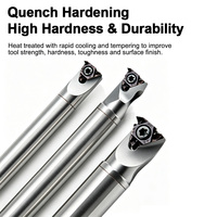 Solid Carbide CNR/L Internal Thread Tool Holder OEM High Precision ISO9001 Certified Small Deep Hole Threading Bar for CNC Lathe