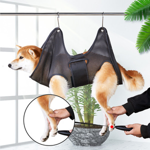 Hamaca Transpirable <span class=keywords><strong>de</strong></span> Malla para el Cuidado <span class=keywords><strong>de</strong></span> Mascotas, Sling Ajustable para Perros y <span class=keywords><strong>Gatos</strong></span> para Recortar Uñas, Bañar y Aplicar Medicamentos en la Piel - Product Image 5