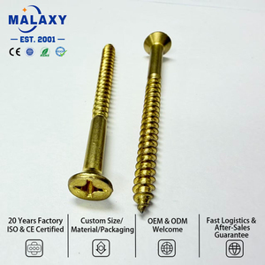 Malaxy Source Factory Direct Supply Vis à bois à tête fraisée plate en acier inoxydable 18-8, <span class=keywords><strong>traitement</strong></span> oxyde noir - Product Image 2