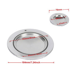 โครเมี่ยมCNC Gauge <span class=keywords><strong>Derby</strong></span>ครอบคลุมเวลาสําหรับHarley Twin Camแผนที่<span class=keywords><strong>King</strong></span> 06-15 Softailไขมันเด็กDynaกว้างGlide 10-17 - Product Image 6
