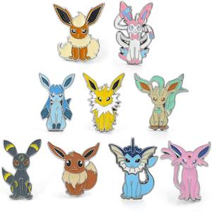 Customized Pocket Monster Eevee Family Badge, Gift Set Including Original Form and A <span class=keywords><strong>lot</strong></span> <span class=keywords><strong>Of</strong></span>  Evolutionary Forms  Customized BOX - Product Image 1