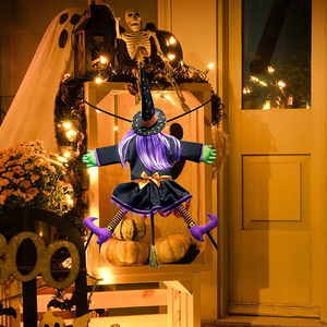 Giảm Giá Mạnh Halloween Đâm Phù Thủy Vào Cây Ma Ám Trang Trí Nhà Đạo Cụ Cho Trang Trí Sân Vườn Trong Nhà Ngoài Trời - Product Image 4