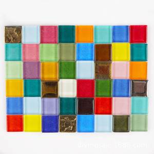 El sanatları malzemeleri için kristal mozaik fayans kareler vitray DIY resim çerçeveleri el yapımı takı bardak sanat dekorasyon - Product Image 3