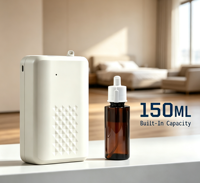 Diffuseur d'aromathérapie commandé par application mobile, compact et portable, adapté au montage mural ou à la pose au sol, couvre 300m3