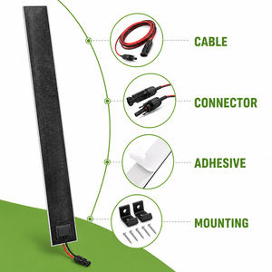 Customized Long Narrow <strong>Solar</strong> Panel 10W 20W 30W 12V 24V ETFE Waterproof <strong>Solar</strong> Strip <strong>Module</strong> for <strong>Window</strong> Blind Tube Motor - Product Image 4