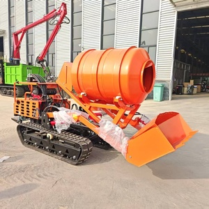 Kc-800l Productos Más Vendidos Kc Mini Dumper Autocargable, Camión Mezclador de Concreto con Orugas y Conducción Autónoma - Product Image 3