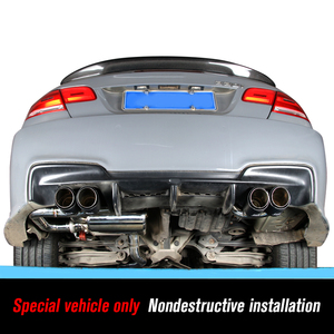 Mise à niveau du tuyau d'échappement 335i en acier inoxydable Catback E90 E92 325 <span class=keywords><strong>330</strong></span> 335i 320 pour <span class=keywords><strong>Bmw</strong></span> old 3 series 1999-2005 - Product Image 5