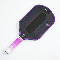 Untuk Raket Pickleball NXT 2 VORTEX Profesional yang Dapat Dikustomisasi Secara Profesional dengan Inti Sarang Lebah 16mm, Serat Karbon T700 yang Diperpanjang, NFC