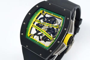 Montre tendance de haute qualité, style de marque de créateur, rectangulaire, en acier inoxydable noir, avec cadran vert en fibre de carbone et design ajouré – Offre spéciale - Product Image 2