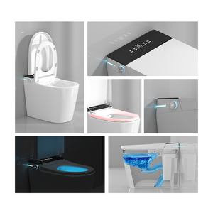 Hot Selling Luxury Smart Toilet Bidet New Product for Comfort Height <b>Remote</b> <b>Control</b> Advanced Function Water Smart Toilet 953E Sm - Product Image 6