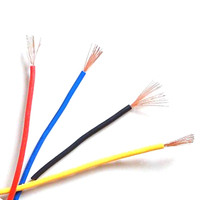 Câble Galaxy UL1007, fil conducteur résistant à la chaleur 80°C, isolé en PVC, cuivre étamé torsadé, 300V, 0,75 mm, câble électronique pour
