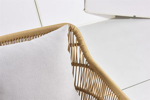 Chaises en rotin de haute qualité pour l'extérieur, style nordique, pour jardin, hôtel, <span class=keywords><strong>terrasse</strong></span>, balcon - Product Image 3