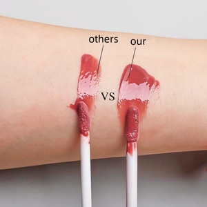 Oem Matte Không Thấm Nước Son Môi Kem Mỹ Phẩm Trang Điểm Hữu Cơ Khỏa Thân Vegan Son Bóng Nhà Cung Cấp Rõ Ràng Long Lanh Nhãn Hiệu Riêng Màu Đỏ Son Bóng - Product Image 4