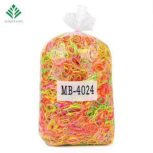Vendita calda all'ingrosso colorata, fascia elastica per capelli 1000 pz, fasce monouso per bambini senza peli - Product Image 4