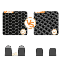 Tapis de litière EVA double couche imperméable et personnalisé en nid d'abeille pour animaux de compagnie Tapis de litière de sable pour chats