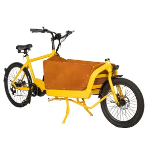 US Popular Cargo Ebike Cargo Bicycle Heavy duty cargo ebike Famaly ebike