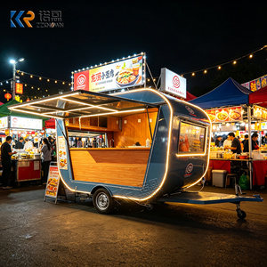 Camion de vente de thé au lait portable Creative DOT Ready Lobster Truck, chariot de vente de nourriture innovant pour fruits de mer - Product Image 3