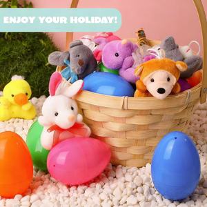 ของเล่นตุ๊กตาสัตว์ขนนุ่มไข่อีสเตอร์แบบไข่เซอร์ไพรส์ข้ามพรมแดน กล่องสุ่มรูปกระต่าย บรรจุของเล่นตุ๊กตาสัตว์ขนนุ่ม - Product Image 2