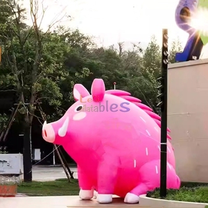 Modèle de ballon gonflable personnalisé en forme de <span class=keywords><strong>sanglier</strong></span>, personnage animal de dessin animé pour la publicité d'événements en centre commercial - Product Image 6