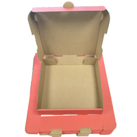 Boîtes à pizza de haute qualité SP4286, différentes tailles, design imprimé coloré, pour la livraison de pizzas à emporter
