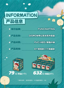 Caja de 12 Unidades al por Mayor FUNCINATING Gismow Fantasy Forest Friends Series, Tarjetas Coleccionables, Figuras, Caja Misteriosa, Juguetes de Cumpleaños para Niños, Lindos - Product Image 6