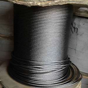Câble métallique en acier non galvanisé 6X19s+FC à un brin, 24 mm – Fournisseurs de câbles métalliques - Product Image 5