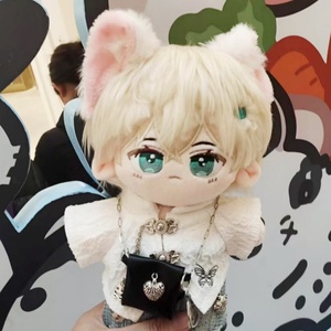 Poupée en peluche en coton de 20 cm de <span class=keywords><strong>Lu</strong></span> Chen de *Love and Deepspace*, jouet mignon et de grande valeur, cadeau d'anniversaire pour les amis - Product Image 3