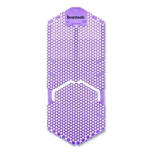 Pantallas verticales para urinarios con aroma a lavanda, color púrpura, paquete de 6, desodorizantes de doble cara que reducen salpicaduras y frescan hasta por 60 días - Product Image 2