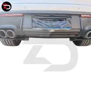 Le plus récent Kit de carrosserie en carbone de becquet de coffre de diffuseur de jupe latérale de lèvre avant de Style ZD pour Porsche <span class=keywords><strong>Macan</strong></span> 95B 3 LCI <span class=keywords><strong>2022</strong></span> Up - Product Image 6