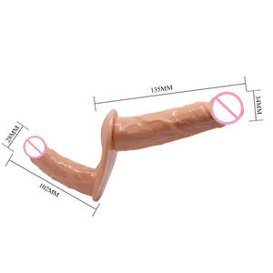 Hot Sale Female Masturbation Pants Realistische Penis Sexspielzeug Keuschheit Kopf riemen auf <span class=keywords><strong>Dildo</strong></span> mit Gürtel für Lesben Sex - Product Image 5